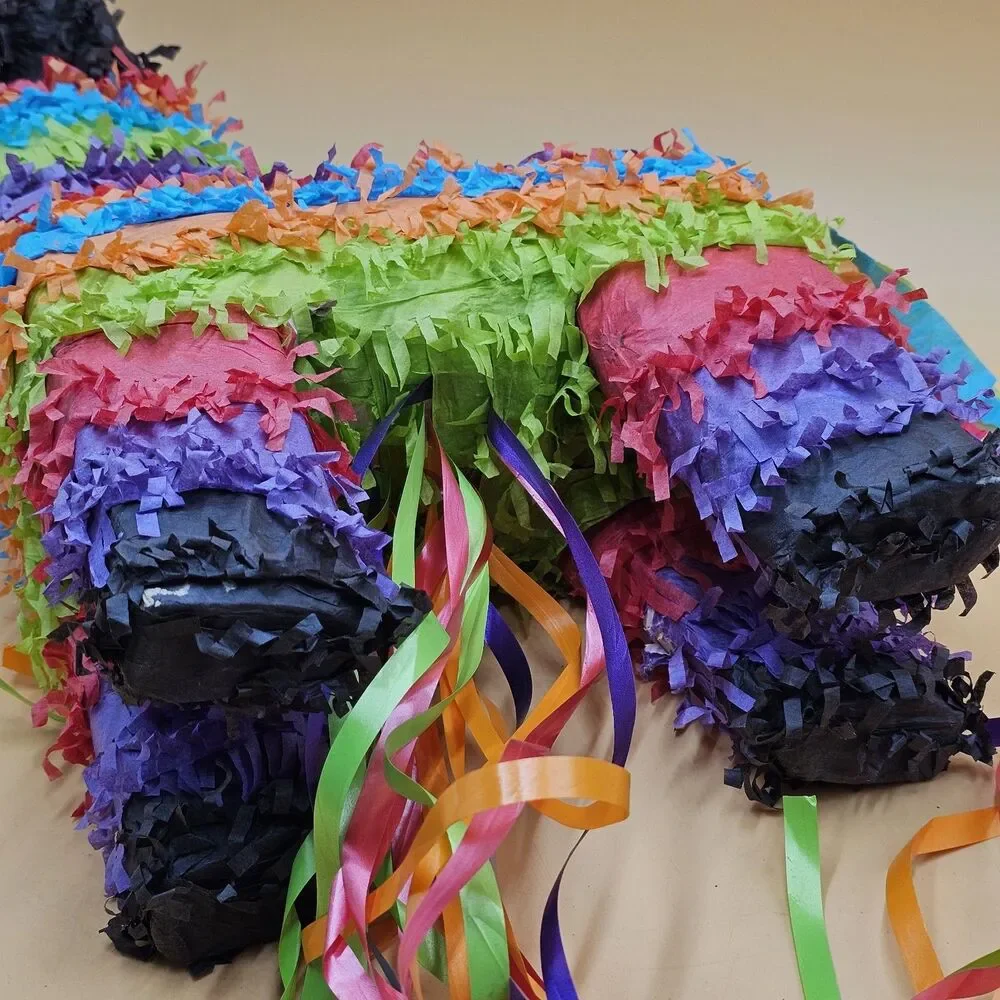 Colorful Bull Piñata